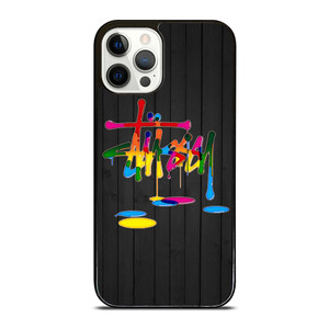 STUSSY PAINT LOGO iPhone 12 Pro Case