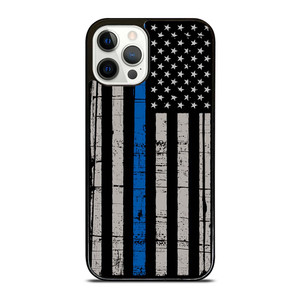 THIN BLUE LINE FLAG iPhone 12 Pro Case