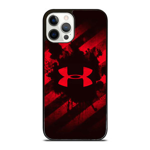 UNDER ARMOUR RED STRIPE LOGO iPhone 12 Pro Case