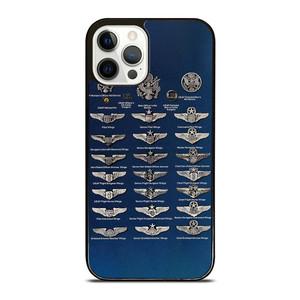 US AIR FORCE ARMY BADGE iPhone 12 Pro Case