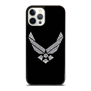 US AIR FORCE MONOGRAM LOGO iPhone 12 Pro Case
