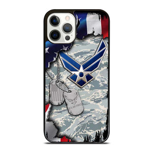 US AIR FORCE UNITED STATES FLAG iPhone 12 Pro Case