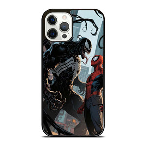 VENOM VS SPIDERMAN MARVEL ART iPhone 12 Pro Case