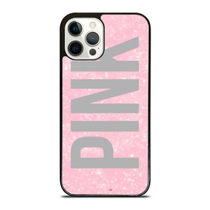 VICTORIA'S SECRET PINK SPARKLE LOGO iPhone 12 Pro Case