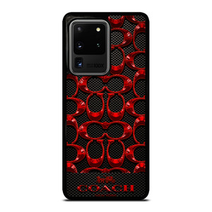 COACH NEW YORK CARBON Samsung Galaxy S20 Ultra  Case