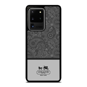 COACH NEW YORK GREY BATIK Samsung Galaxy S20 Ultra Case COACH NEW YORK GREY BATIK Samsung Galaxy S20 Ultra Case