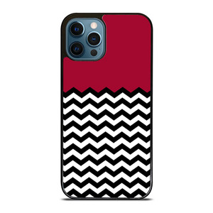 COLORBLOCK DARK RED CHEVRON iPhone 12 Pro Max Case