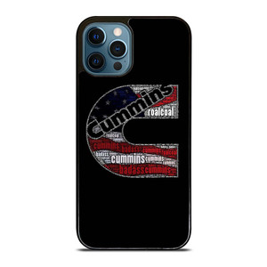 CUMMINS POWER AMERICAN FLAG iPhone 12 Pro Max Case