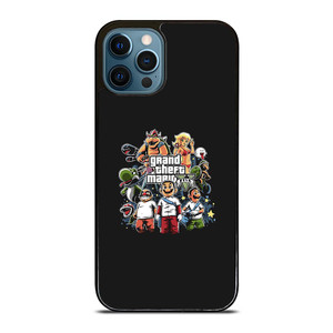 GRAND THEFT AUTO V MARIO BROSS iPhone 12 Pro Max Case