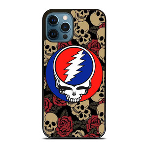 GREATEFUL DEAD BAND ICON SKULL AND ROSE iPhone 12 Pro Max Case