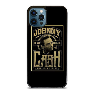 JOHNNY CASH THE MAN IN BLACK AMERICAN LEGEND iPhone 12 Pro Max Case