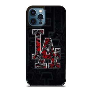 LA LOS ANGELES LAKERS NBA TATTOO LOGO iPhone 12 Pro Max Case