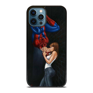 MARY JANE SPIDERMAN KISSING iPhone 12 Pro Max Case