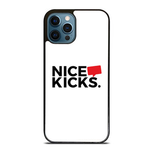 NICE KICKS SNEAKERS LOGO iPhone 12 Pro Max Case
