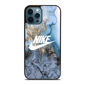 NIKE LOGO BLUE MARBLE iPhone 12 Pro Max Case