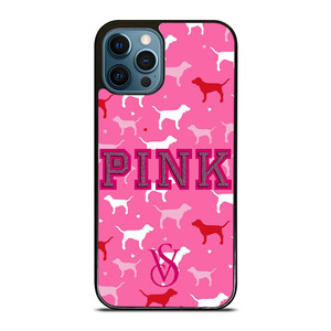 PINK DOG VICTORIA'S SECRET iPhone 12 Pro Max Case