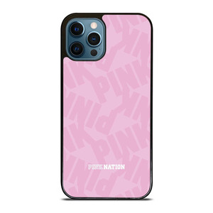 PINK NATION VICTORIA'S SECRET LOGO ICON iPhone 12 Pro Max Case