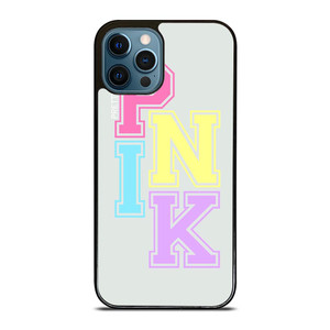 PINK NATION VICTORIA'S SECRET LOGO PRETTY IN ICON iPhone 12 Pro Max Case