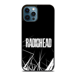 RADIOHEAD ROCK BAND LOGO BLACK iPhone 12 Pro Max Case