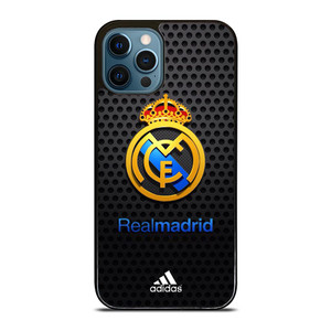 REAL MADRID FC METAL LOGO iPhone 12 Pro Max Case