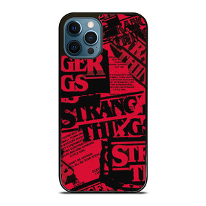 STRANGER THINGS ART LOGO iPhone 12 Pro Max Case