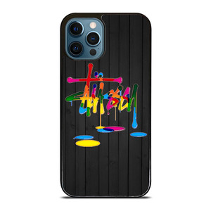 STUSSY PAINT LOGO iPhone 12 Pro Max Case