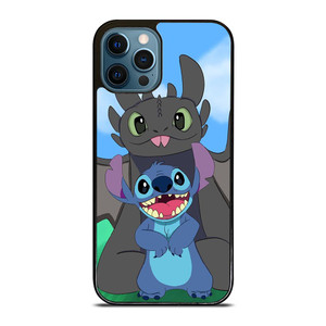 TRAIN YOUR DRAGON TOOTHLESS AND STITCH iPhone 12 Pro Max Case
