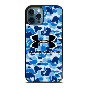 UNDER ARMOUR BLUE CAMO BAPE iPhone 12 Pro Max Case
