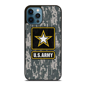 US ARMY ARMY LOGO CAMO PIXEL iPhone 12 Pro Max Case
