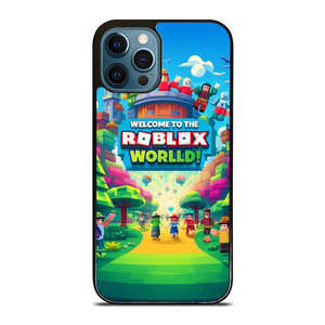 WELCOME TO ROBLOX WORLD iPhone 12 Pro Max Case
