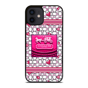 COACH NEW YORK LOGO EST 1941 EMBLEM iPhone 12 Mini Case