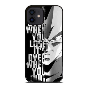 DRAGON BALL VEGETA QUOTE iPhone 12 Mini Case