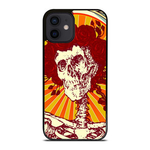 GRATEFUL DEAD SKULL ART iPhone 12 Mini Case