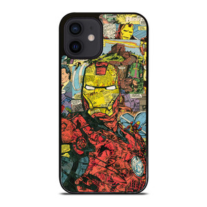 IRON MAN COMIC COLLAGE iPhone 12 Mini Case