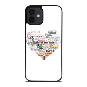 KPOP ALL BAND LOVE iPhone 12 Mini Case