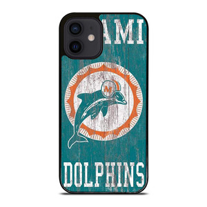 MIAMI DOLPHINS WOODEN LOGO iPhone 12 Mini Case