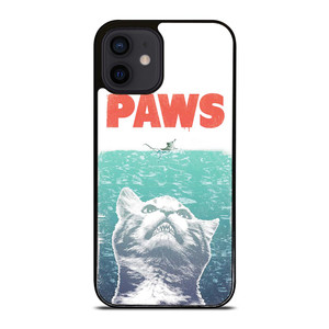 PAWS FUNNY JAWS CAT iPhone 12 Mini Case