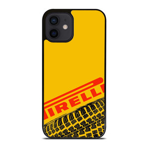 PIRELLI TIRE LOGO YELLOW iPhone 12 Mini Case