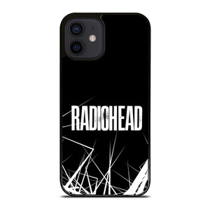 RADIOHEAD ROCK BAND LOGO BLACK iPhone 12 Mini Case