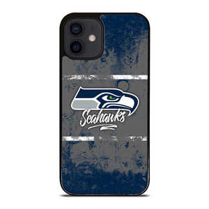 SEATTLE SEAHAWKS BRUSH LOGO iPhone 12 Mini Case