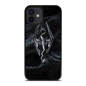 SKYRIM LOGO ELDER SCROLLS iPhone 12 Mini Case