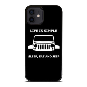 SLEEP EAT AND JEEP iPhone 12 Mini Case
