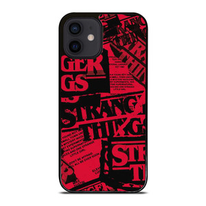 STRANGER THINGS ART LOGO iPhone 12 Mini Case