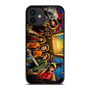 STRANGER THINGS CHARACTERS ART iPhone 12 Mini Case