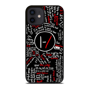 TWENTY ONE PILOTS LYRICS iPhone 12 Mini Case