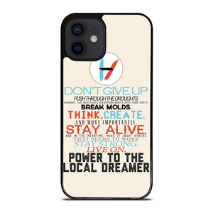TWENTY ONE PILOTS TITLES iPhone 12 Mini Case