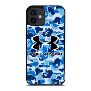 UNDER ARMOUR BLUE CAMO BAPE iPhone 12 Mini Case