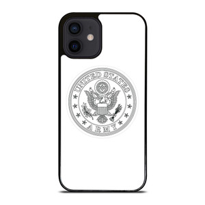 US ARMY EMBLEM WHITE iPhone 12 Mini Case