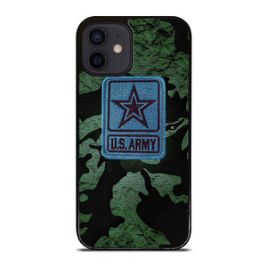 US ARMY LOGO EMBROIDERY CAMO iPhone 12 Mini Case