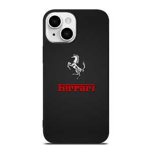 FERRARI LOGO METAL POINT iPhone 13 Mini Case